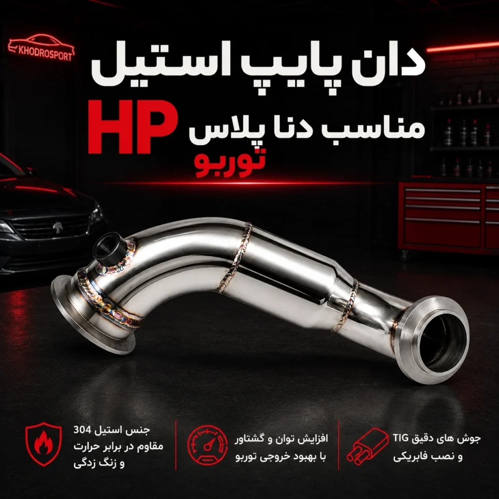 HP Stainless Steel Downpipe for Dena Plus Turbo & Soren Turbo